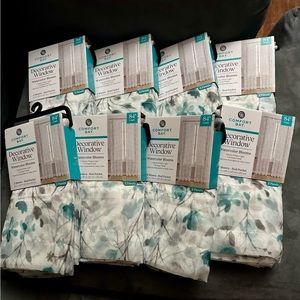 Comfort Bay Decorative Window watercolor blooms